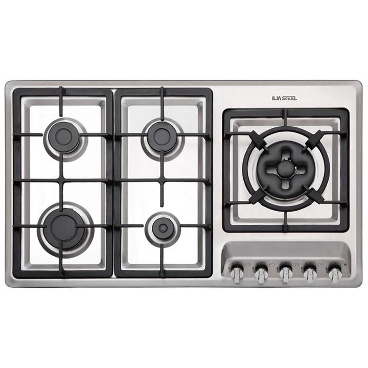 اجاق گاز صفحه ای ایلیا استیل مدل S503 Ilia Steel S503 Gas Hob